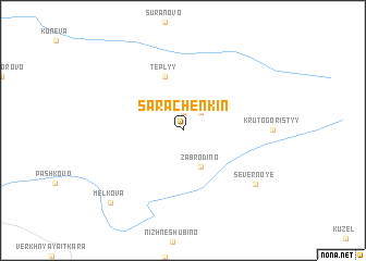 map of Sarachenkin