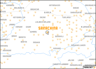 map of Sara China