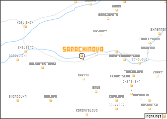 map of Sarachinova