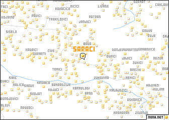 map of Sarači