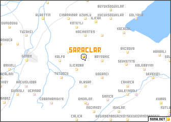 map of Saraçlar