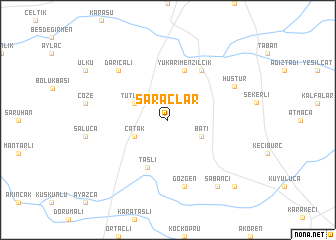map of Saraçlar