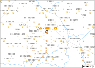 map of Sara Dheri