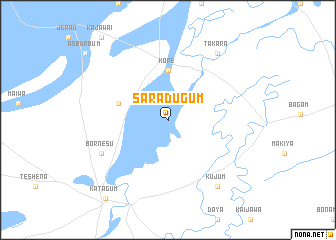 map of Saradugum