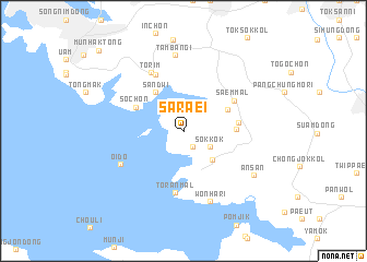 map of Saraei
