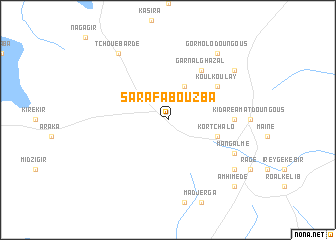 map of Saraf Abouzba