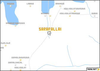 map of Saraf Allaï