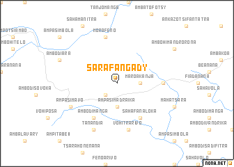 map of Sarafangady