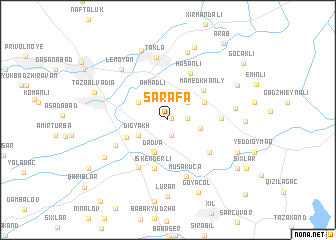 map of Sǝrǝfǝ