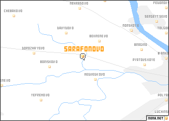 map of Sarafonovo