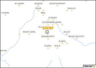 map of Saraf