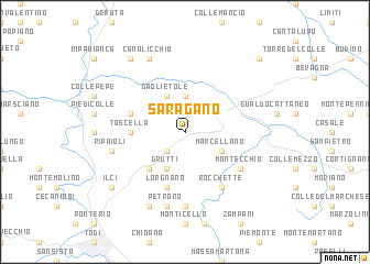 map of Saragano