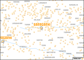 map of Sara Garhi