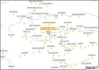 map of Sarā Golī