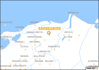 map of Saraguaina