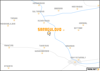map of Saragulovo