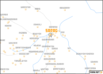 map of Sārag