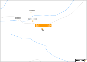 map of Sar Āhangī