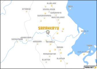 map of Sarahkayu