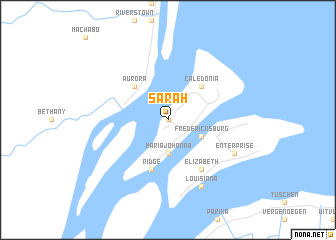 map of Sarah