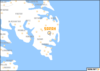 map of Sarah