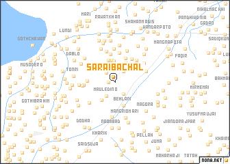 map of Sarāi Bachal