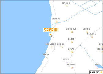 map of Saraiķi