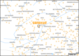 map of Sarāi Kur