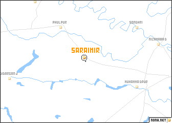 map of Sarāi Mīr