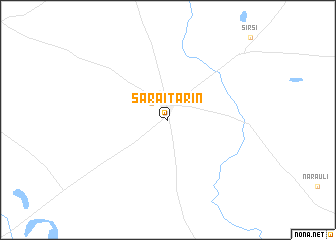 map of Sarāi Tarīn