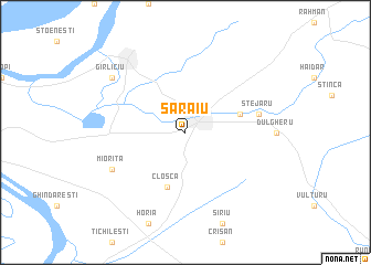 map of Saraiu