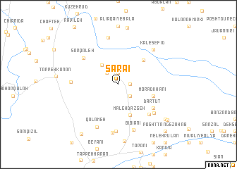 map of Sarā\