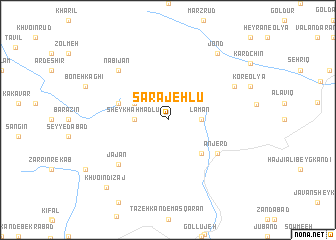map of Sarājehlū