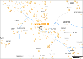 map of Sarajvilić