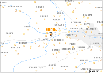 map of Saraj