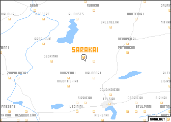 map of Sarakai