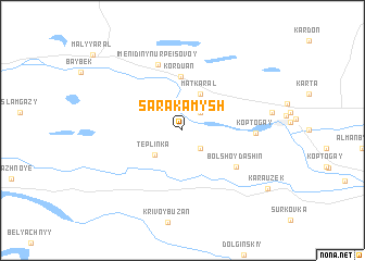 map of Sarakamysh