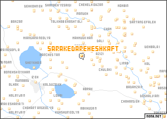 map of Sarāk-e Dareh Eshkaft