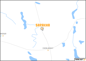 map of Sarakha