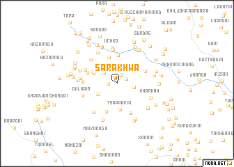 map of Sara Khwa