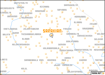 map of Sarākīān