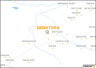 map of Saraktsino