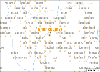 map of Sara Kulinyi