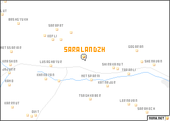 map of Saralandzh