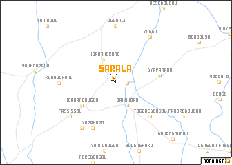 map of Sarala