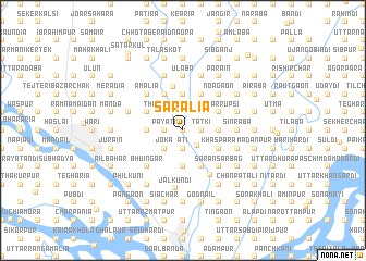 map of Sāralia