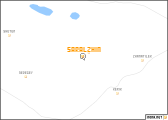 map of Saralzhin