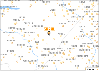 map of Sarāl