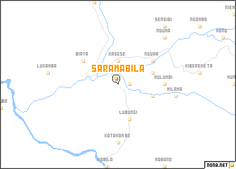 map of Saramabila