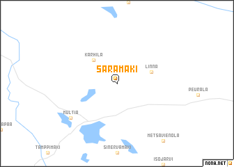 map of Saramäki